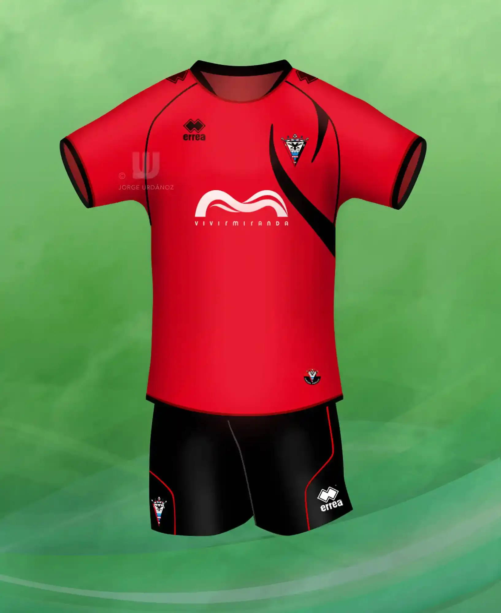 Dis 040 A Camiseta Mirandes Jorge Urdanoz